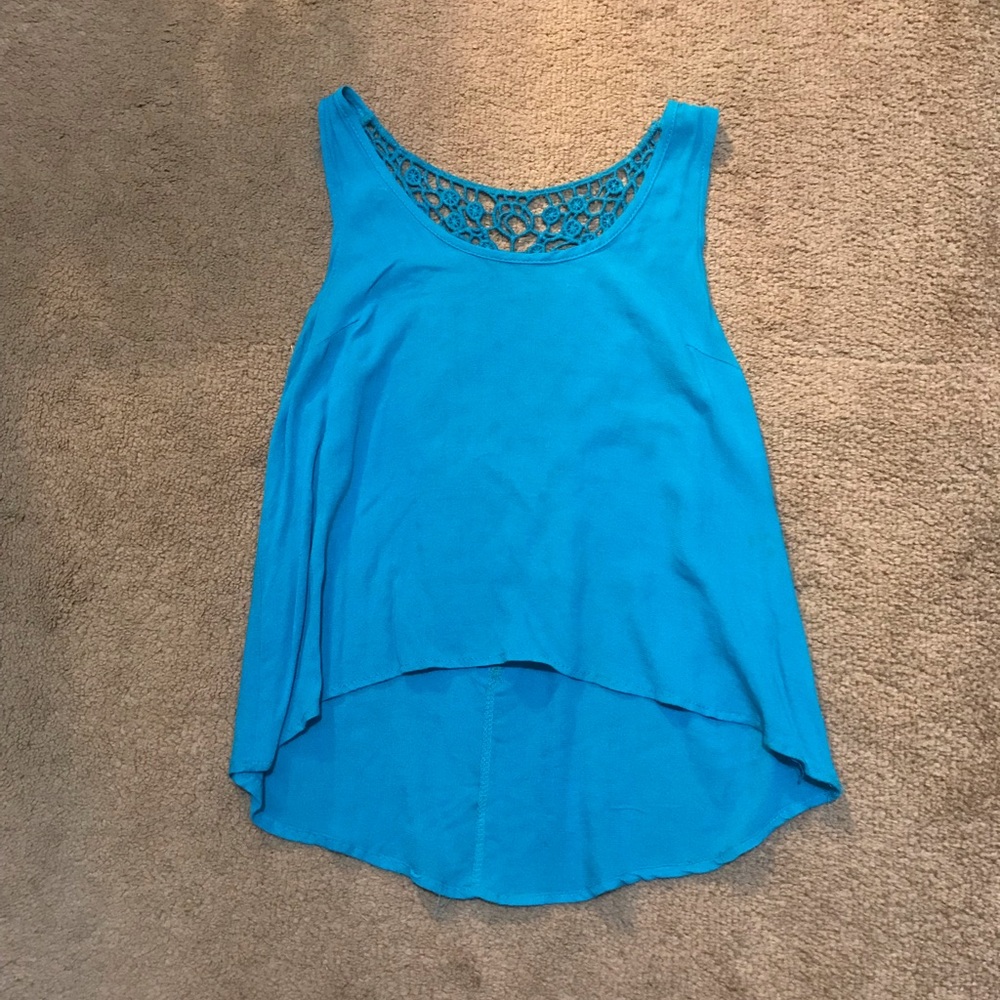 Blouse with open back detail